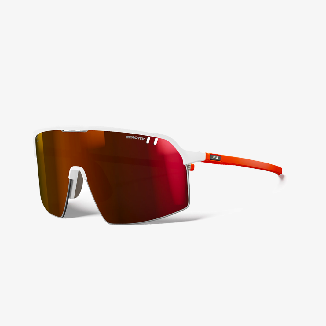 Julbo Intensity Weiß Matt / REACTIV 0-3 High Contrast