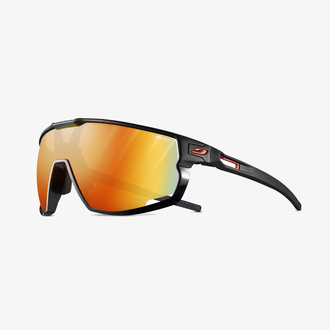 Julbo Rush Schwarz - Rot / Reactiv 1-3 Light Amplifier