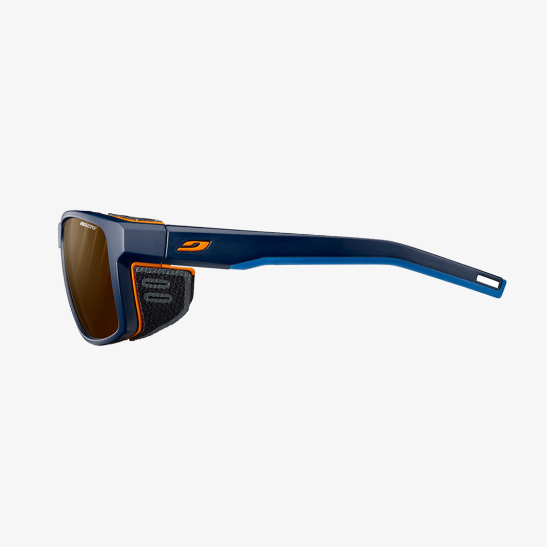 Julbo Shield Dunkelblau - Orange / Reactiv 2-4 Polarized