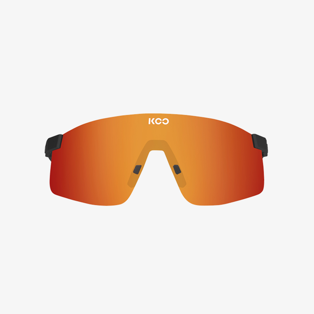 KOO Nova Black Matt / Red Mirror face