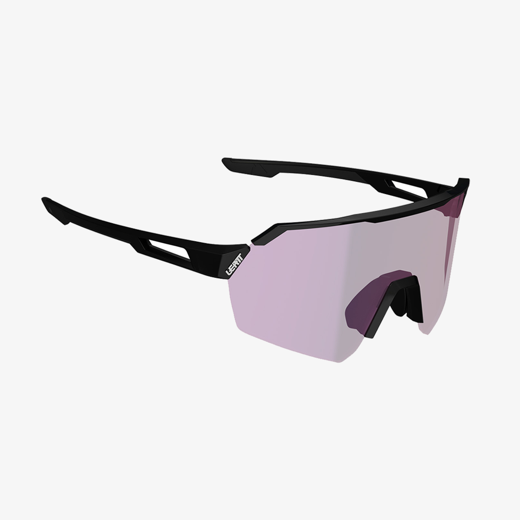 LEATT RideViz Lite - Satin Black / Iriz Cryztal Purple main