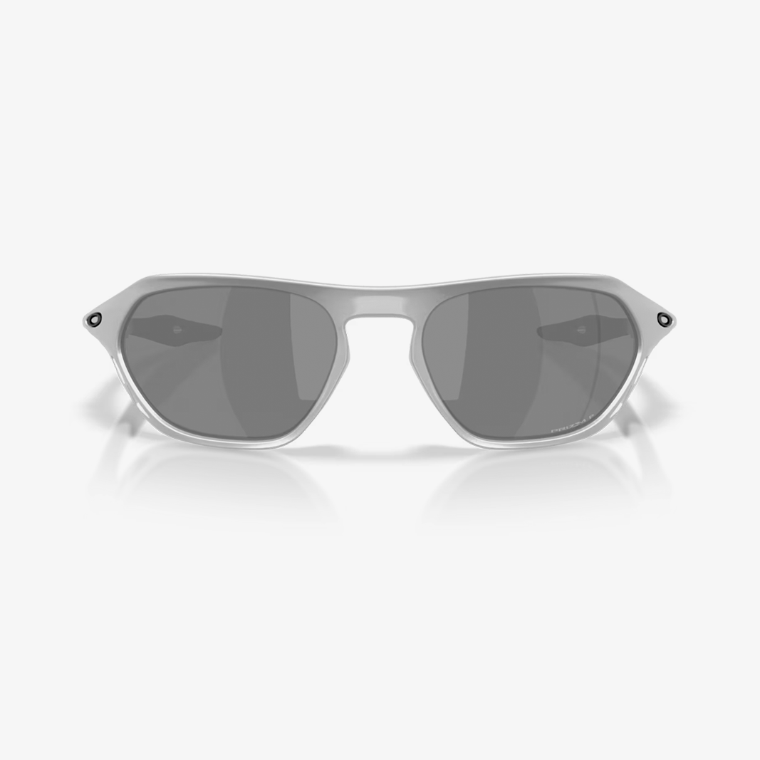 Oakley Cage Jacket / X Silver - Prizm Black Polarized face