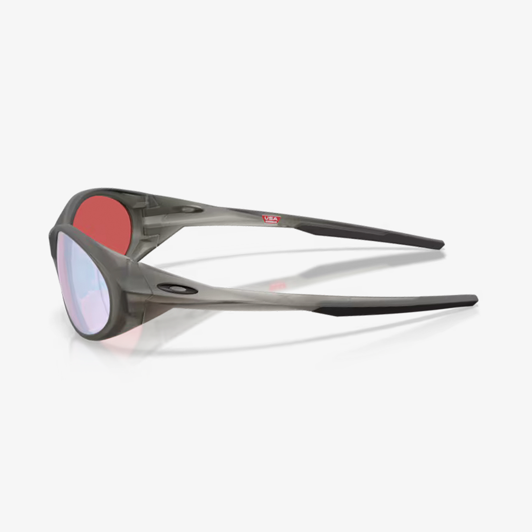 Oakley Eyejacket Redux / Matte Grey Smoke - Prizm Snow Sapphire side