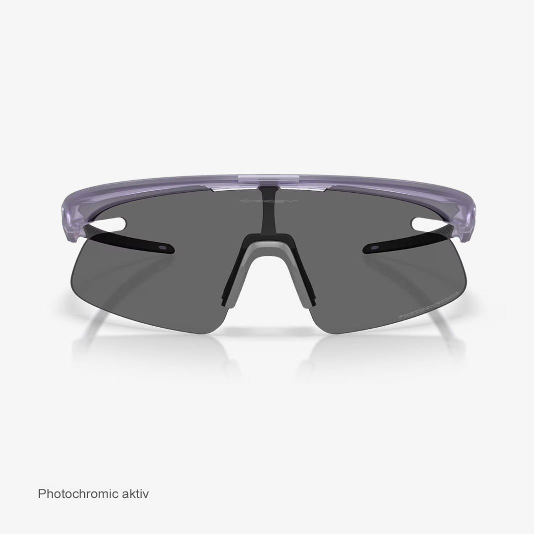 Oakley RSLV Lite / Matte Transparent Lilac Clear to Black Iridium Photochromic active