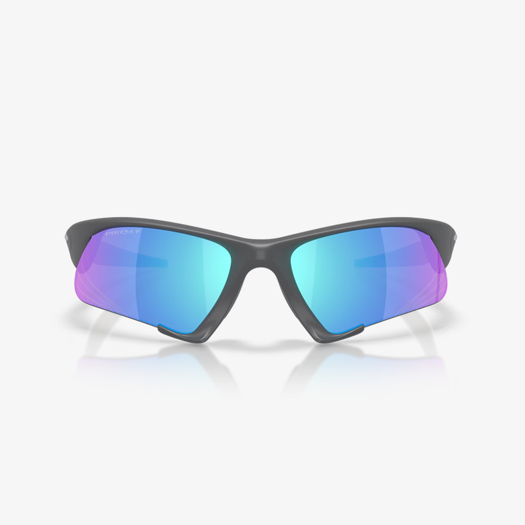 Oakley Suture Jacket / Matte Carbon - Prizm Sapphire Polarized face