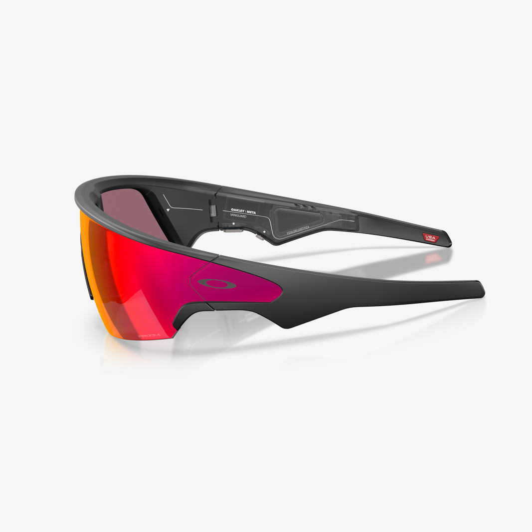 Oakley META Vanguard / Black Matte Prizm Road - Bügelansicht