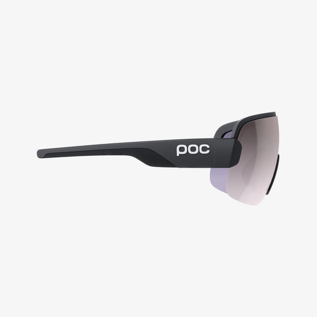 POC Aim Uranium Black / Clarity Road Sunny Silver Mirror side