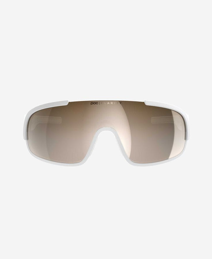 POC Crave Hydrogen White / Brown Silver Mirror Lens