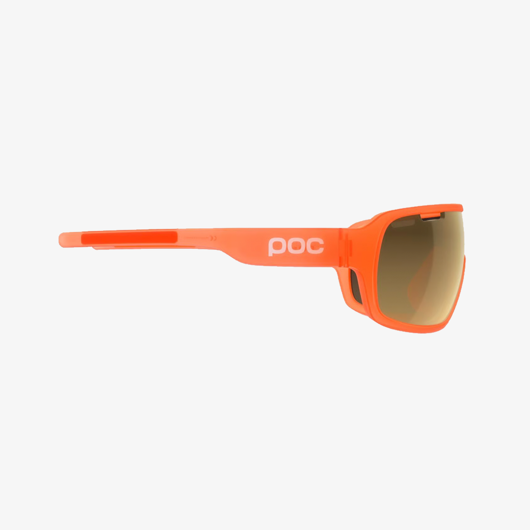 POC DO Blade Florescent Orange / Violet Gold Mirror Lens side