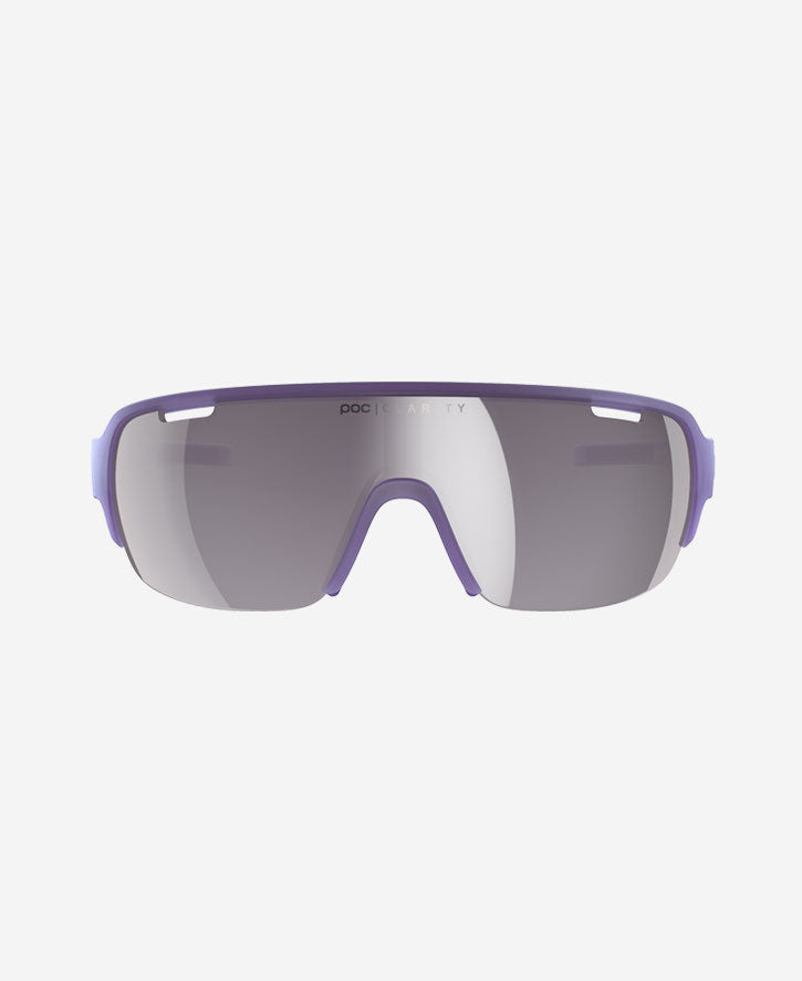 POC DO Half Blade Sapphire Purple Translucent / Clarity Road Silver Mirror Lens