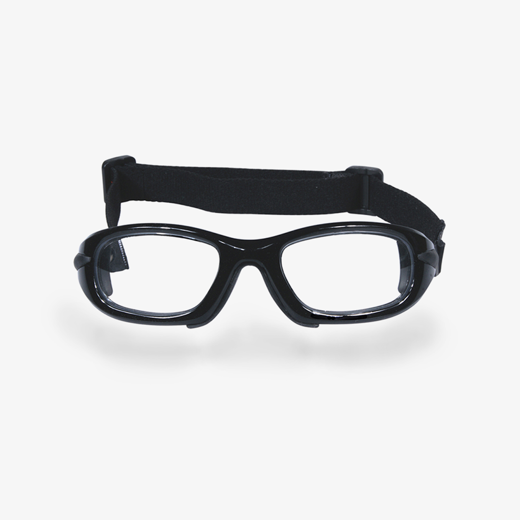 Progear Eyeguard Metallic Black Bandversion Frontansicht