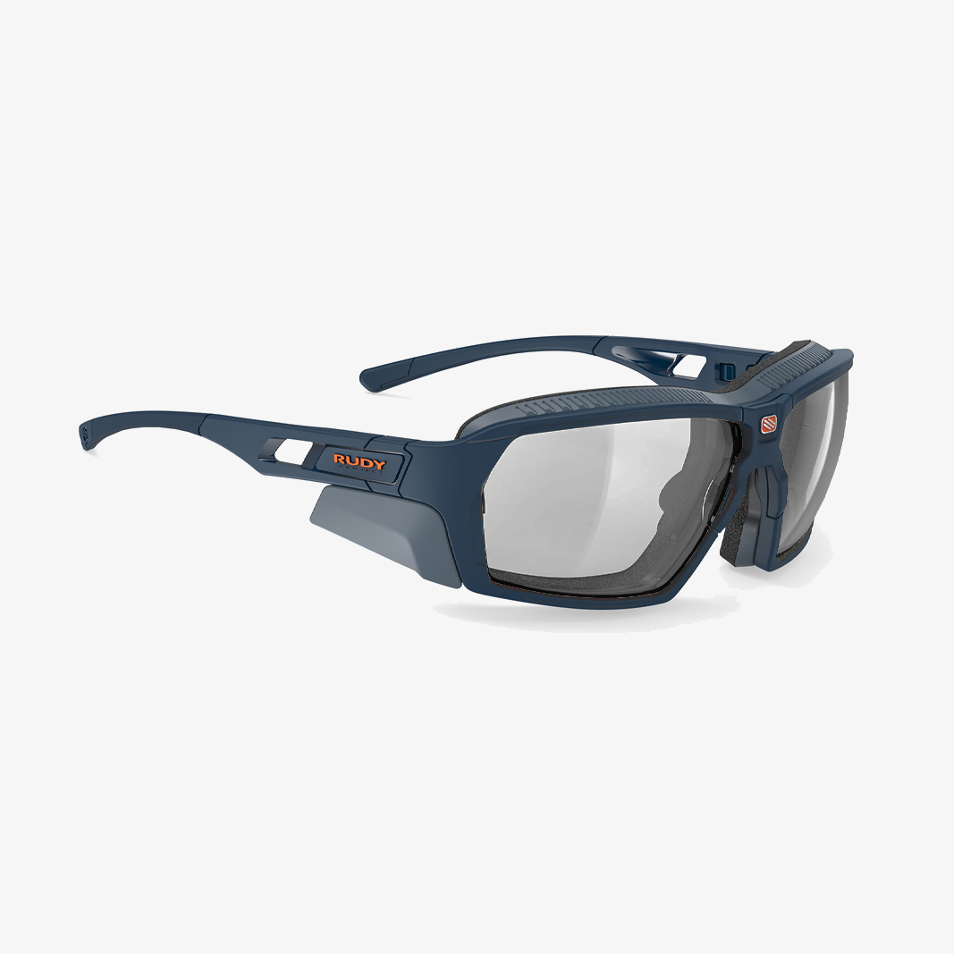 Rudy Project Agent Q mit Sehstärke / Blue Navy - ImpactX Photochromic 2 Laser Black