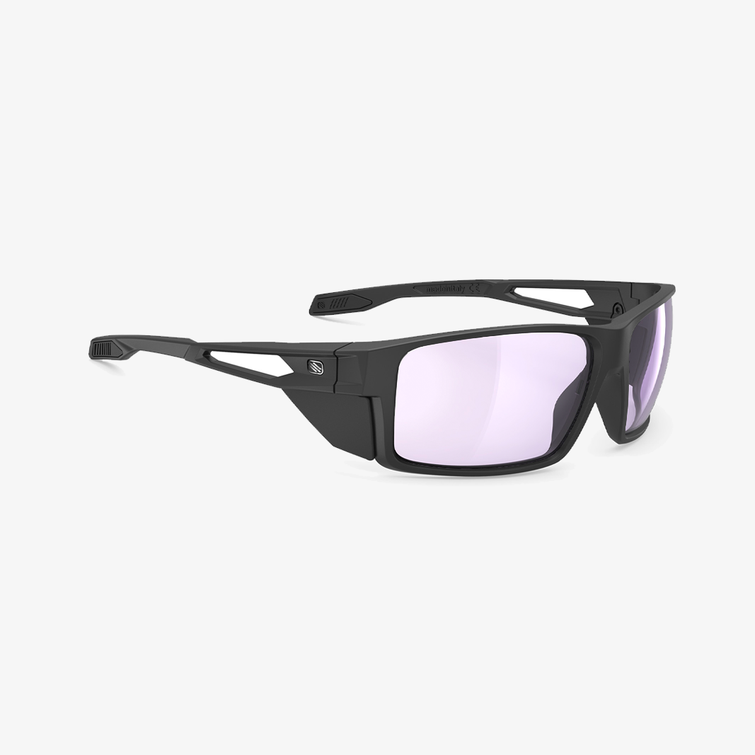 Rudy Project Nyad mit Sehstärke / Matte Black - ImpactX Photochromic 2 Laser Purple