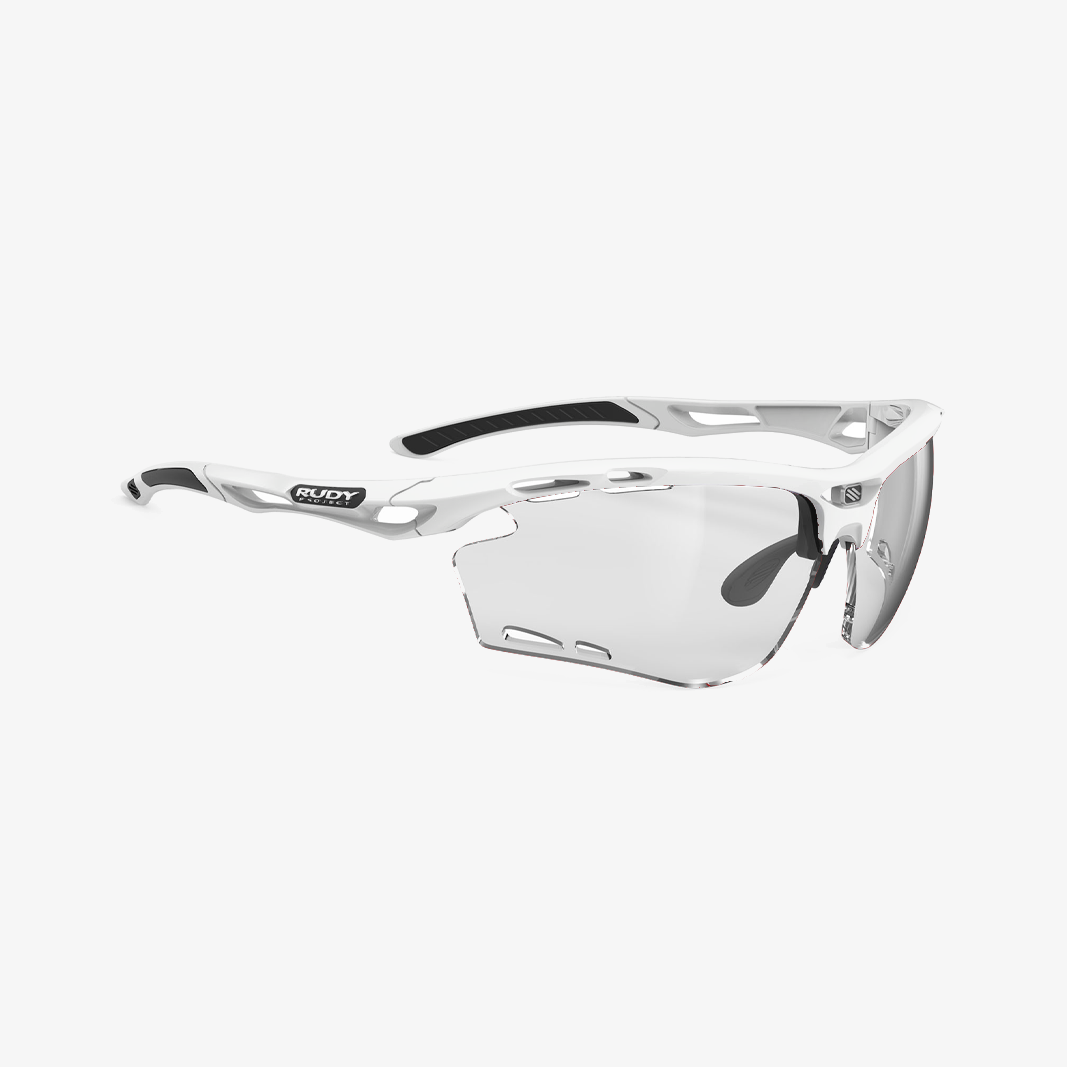 Rudy Project Propulse mit Sehstärke / White Gloss - ImpactX Photochromic 2 Black