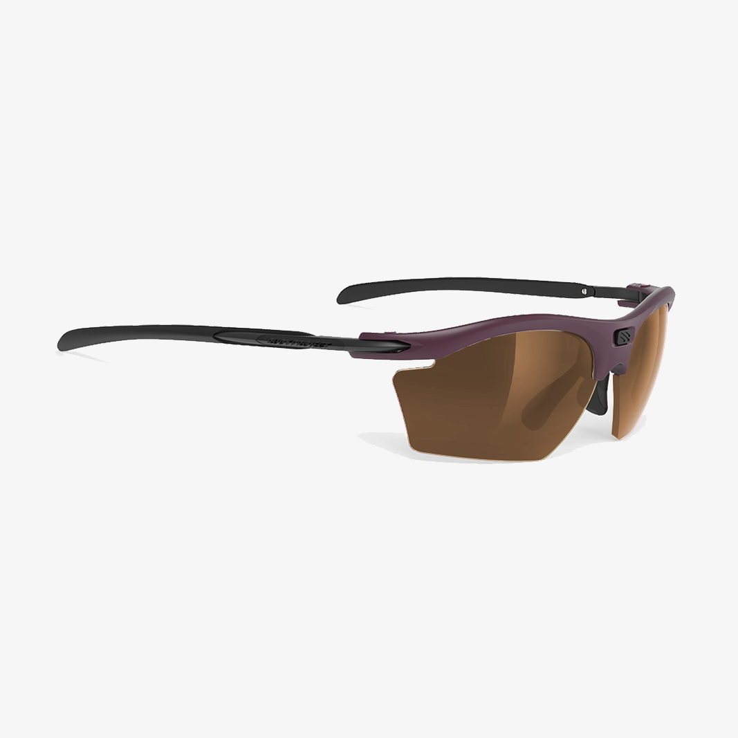 Rudy Project Rydon Slim mit Sehstärke / Cabernet Matte - Action Brown