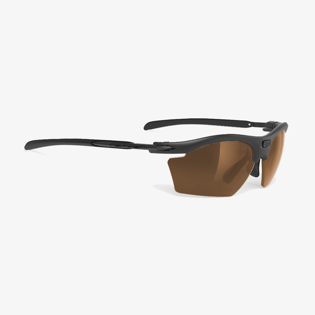 Rudy Project Rydon Slim mit Sehstärke / Total Black - Action Brown