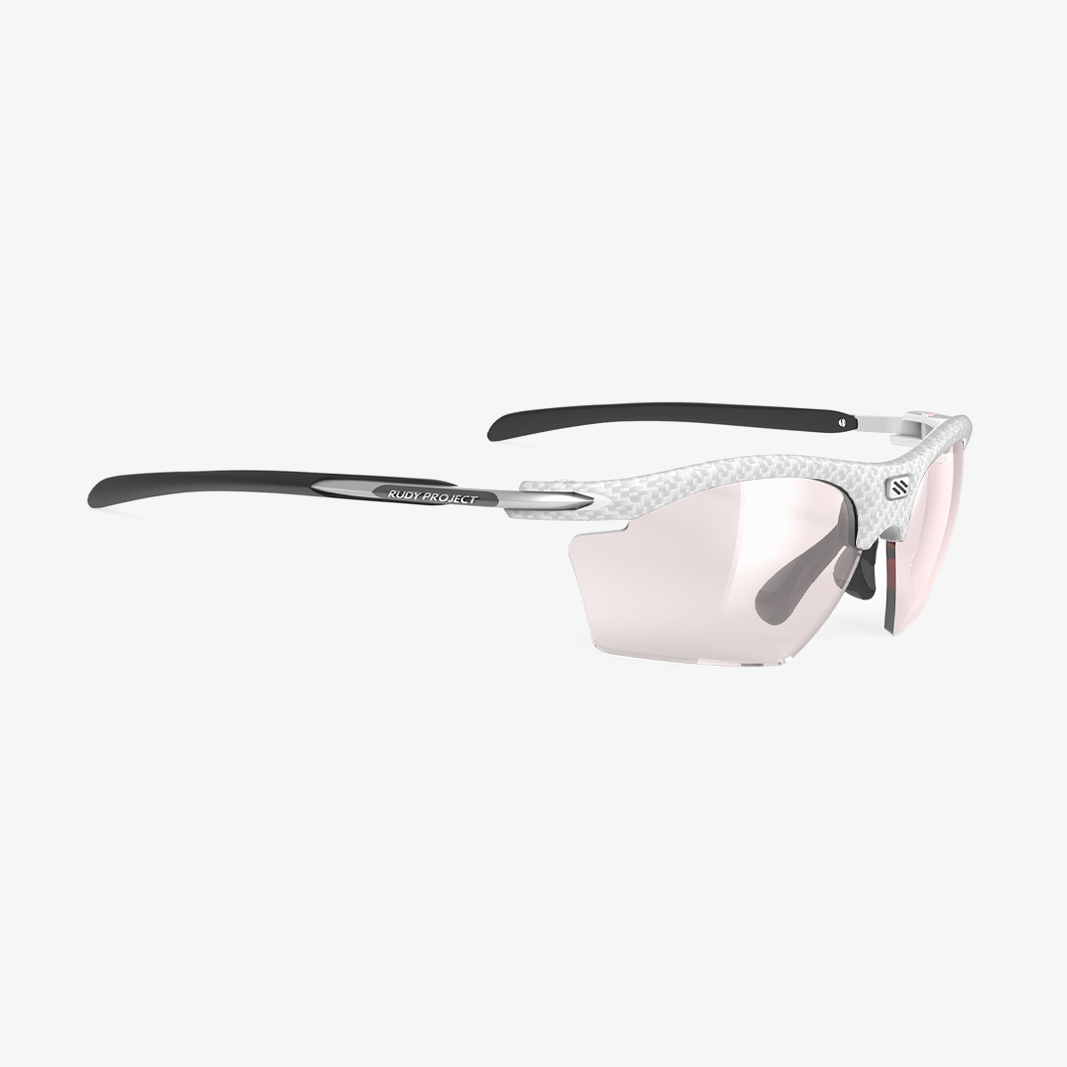 Rudy Project Rydon Slim mit Sehstärke / White Carbonium - ImpactX Photochromic 2 Red