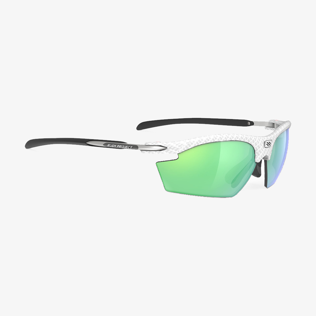 Rudy Project Rydon mit Sehstärke / White Carbonium - Polar 3FX HDR Multilaser Green