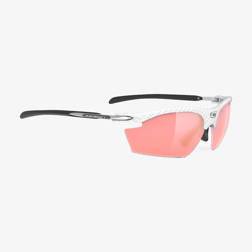 Rudy Project Rydon mit Sehstärke / White Carbonium - Racing Red