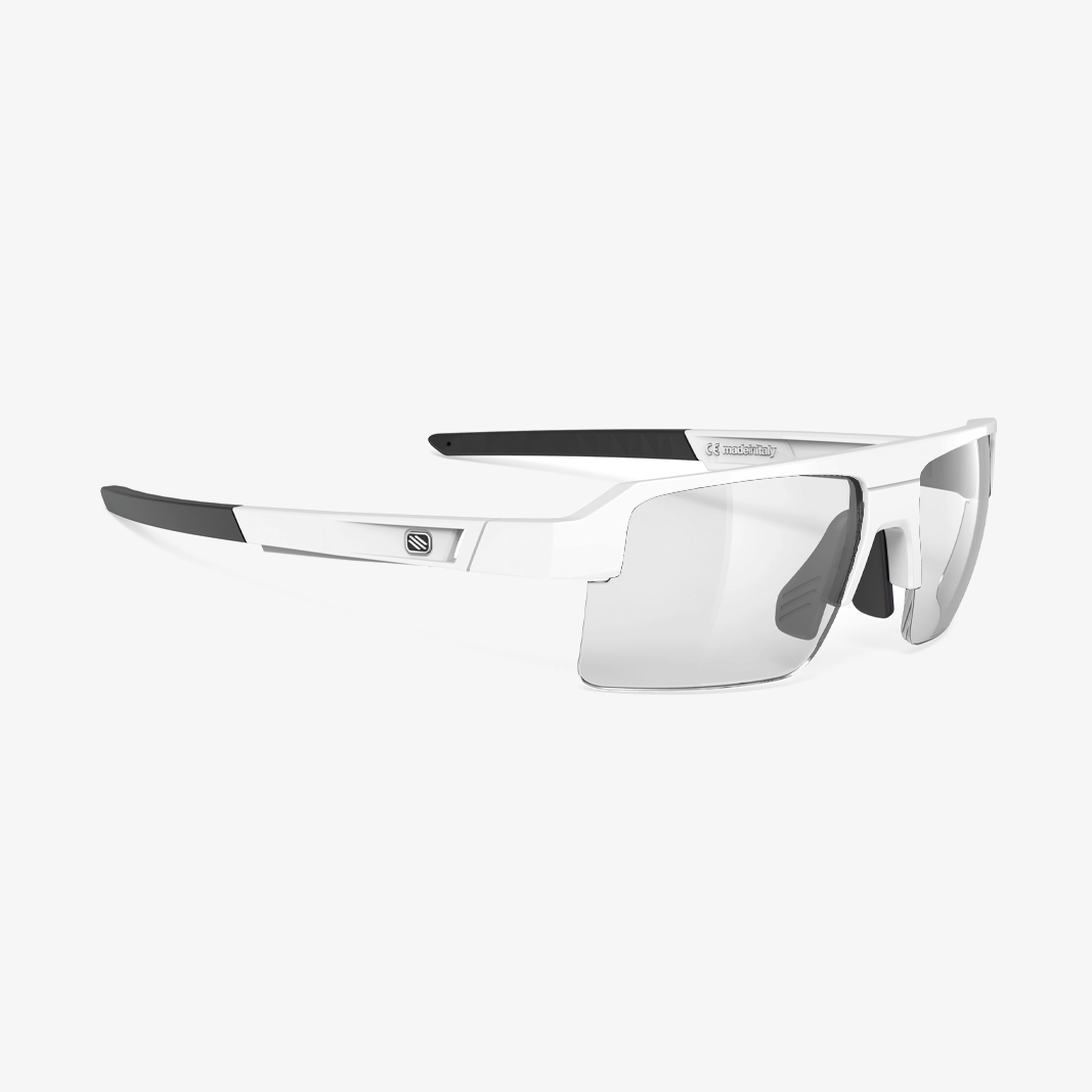Rudy Project Sirius mit Sehstärke / White Gloss - ImpactX Photochromic 2 Black