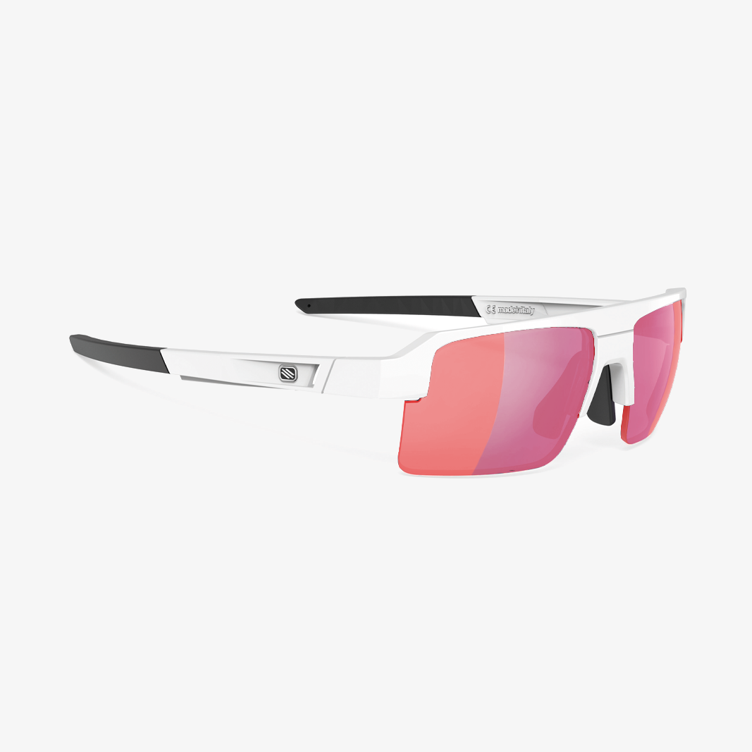 Rudy Project Sirius mit Sehstärke / White Gloss - Racing Red