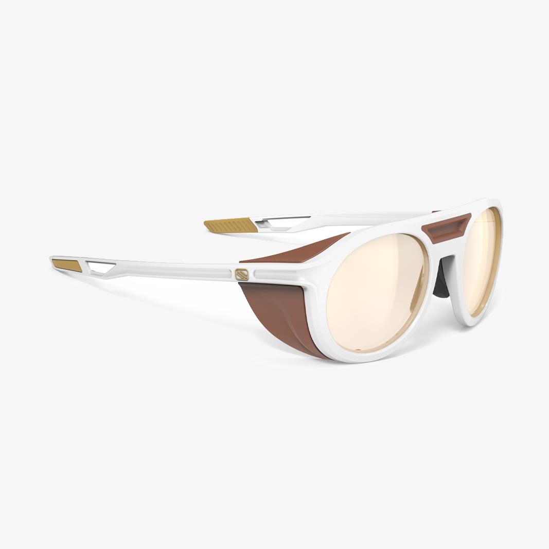 Rudy Project Voyager / White Gloss ImpactX Photochromic Laser Summit main