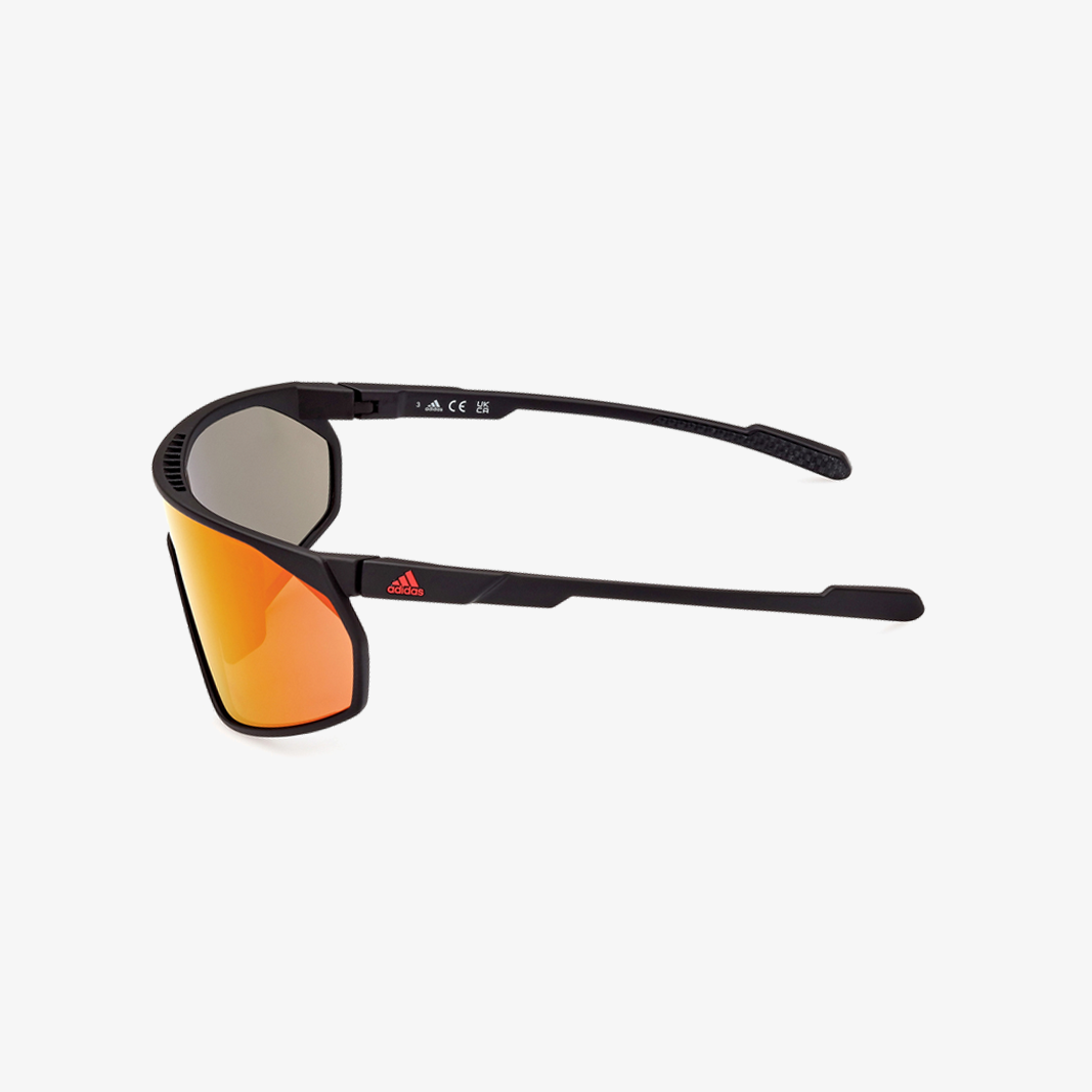 ADIDAS SP 0074 Black Matt / Red Mirror