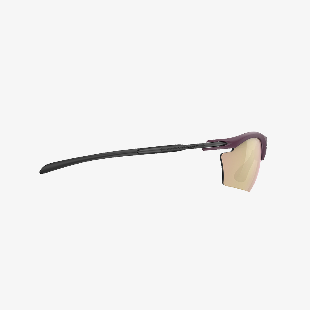 Rudy Project Rydon Slim / Cabernet Matte Multilaser Rose Gold - Bügelansicht