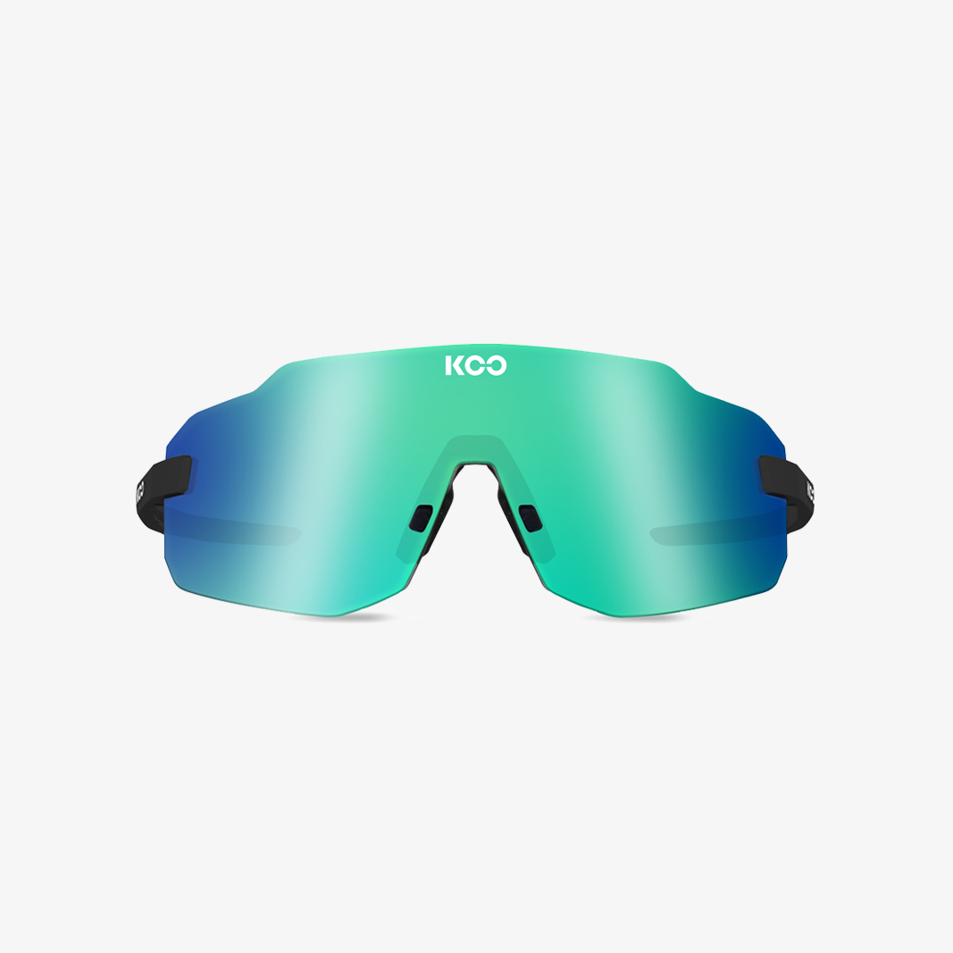 KOO Supernova Black Matt / Green Mirror Frontansicht