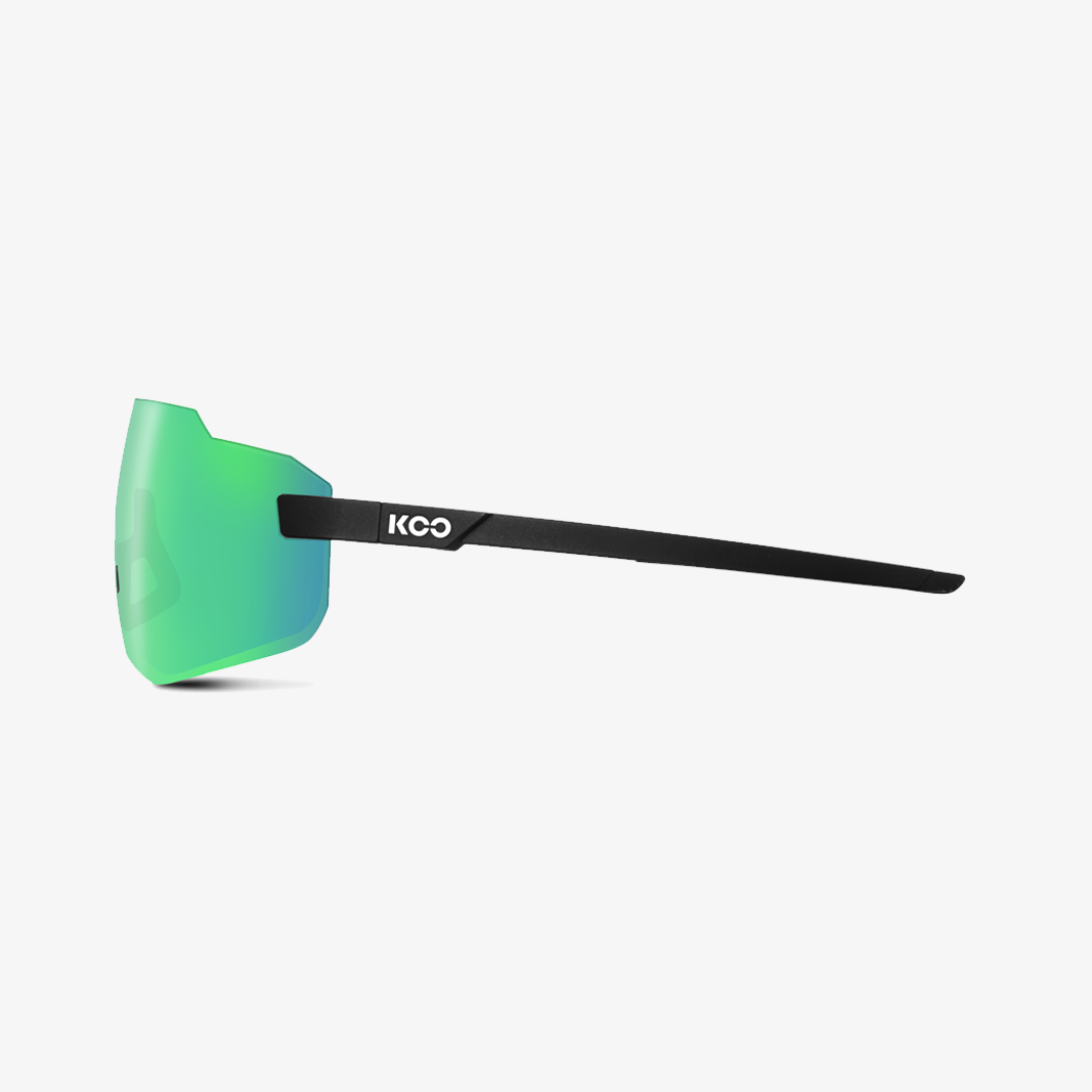 KOO Supernova Black Matt / Green Mirror-Bügelansicht