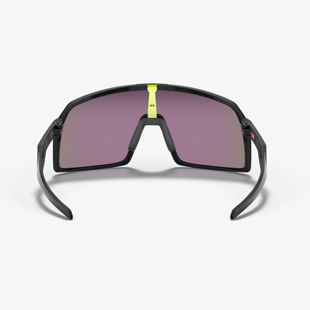 Oakley Sutro S / Polished Black Prizm Jade Rückansicht