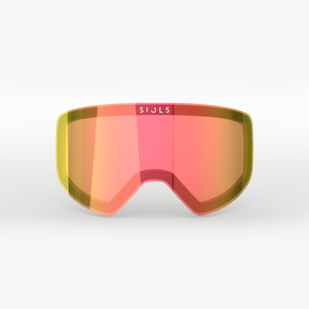 Siols Aero Goggle Wechselscheibe / Rosé Gold Mirror