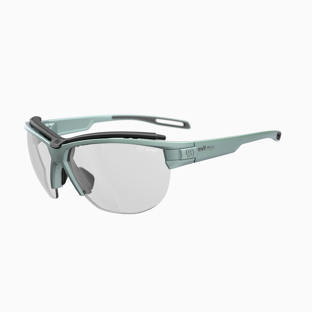 evil eye Pathline f Pro mit Sehstärke / Ocean Metallic - Vario Clear Grey