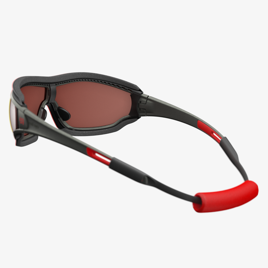 evil eye Fusor Pro / Dark Olive Metallic LST Polarized Silver Rückansicht