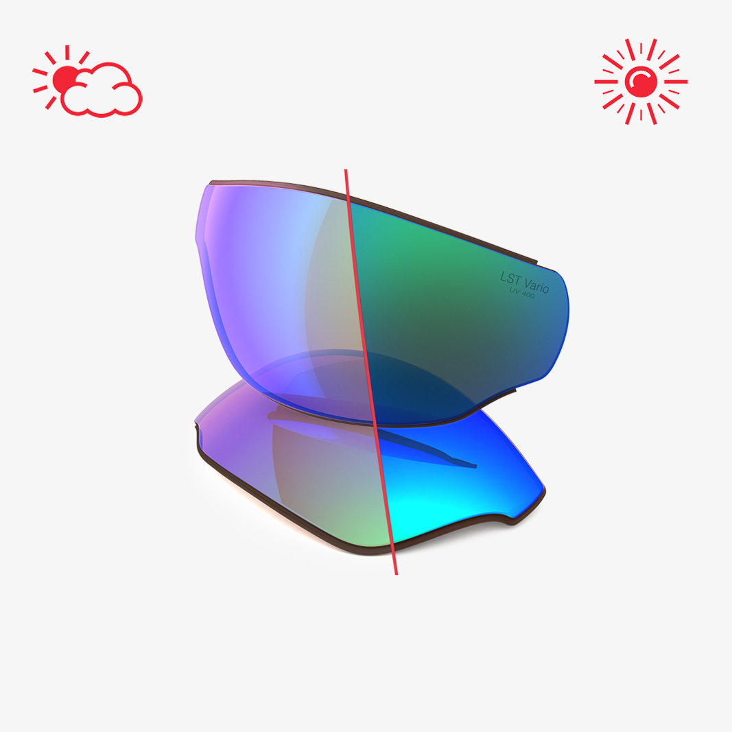 evil eye Fusor Wechselgläser / LST Bright Vario Blue Mirror