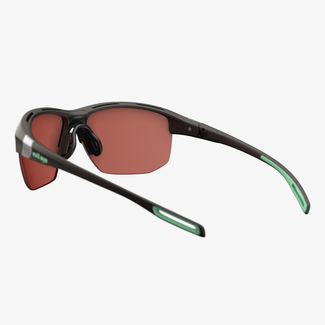 evil eye Elate.T / Dark Brown Metallic LST Active Silver Mirror Rückansicht