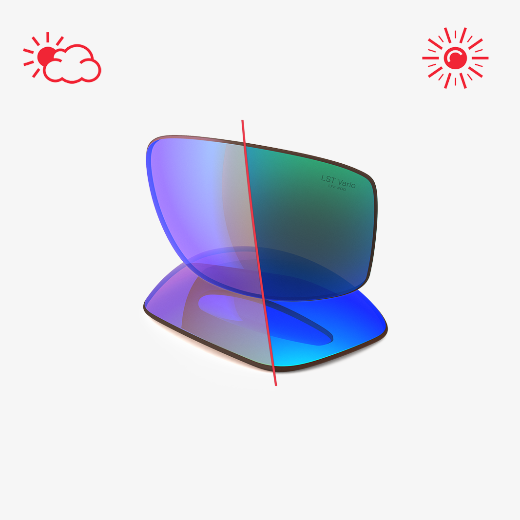 evil eye Stoked Wechselgläser / LST Bright Vario Blue Mirror