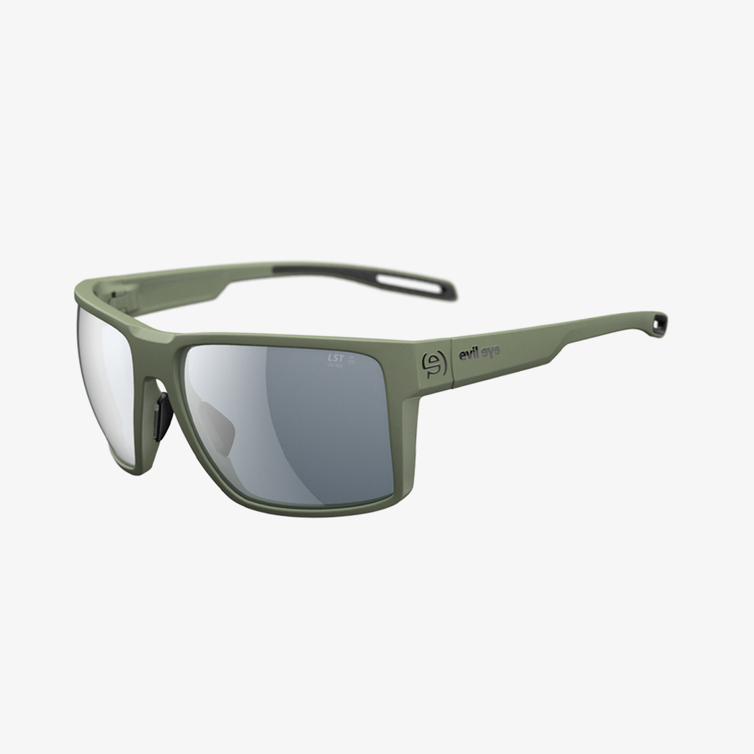 evil eye Seaside / Forest Green Matt LST Grey Silver Mirror