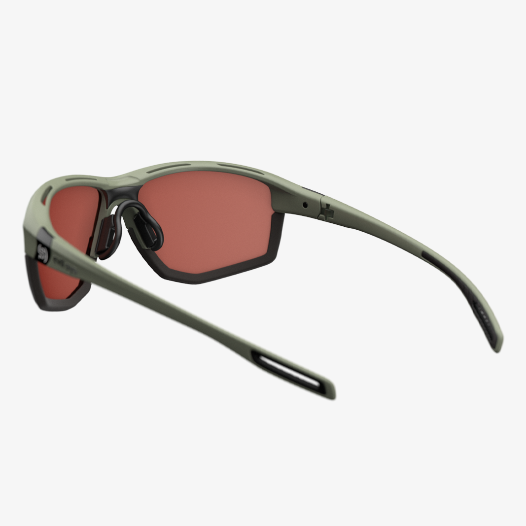 evil eye Elate. NG / Forest Green Matt LST Active Silver Mirror