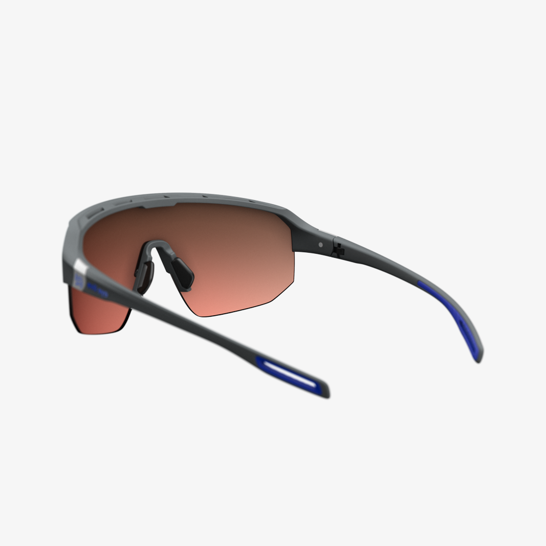 evil eye Trailsense 2 / Dark Grey Matt LST Active Blue Mirror