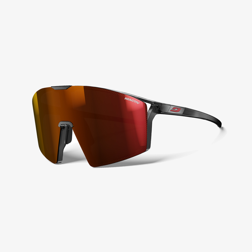 Julbo Edge Schwarz Durchscheinend - Orange / REACTIV 0-3 High Contrast