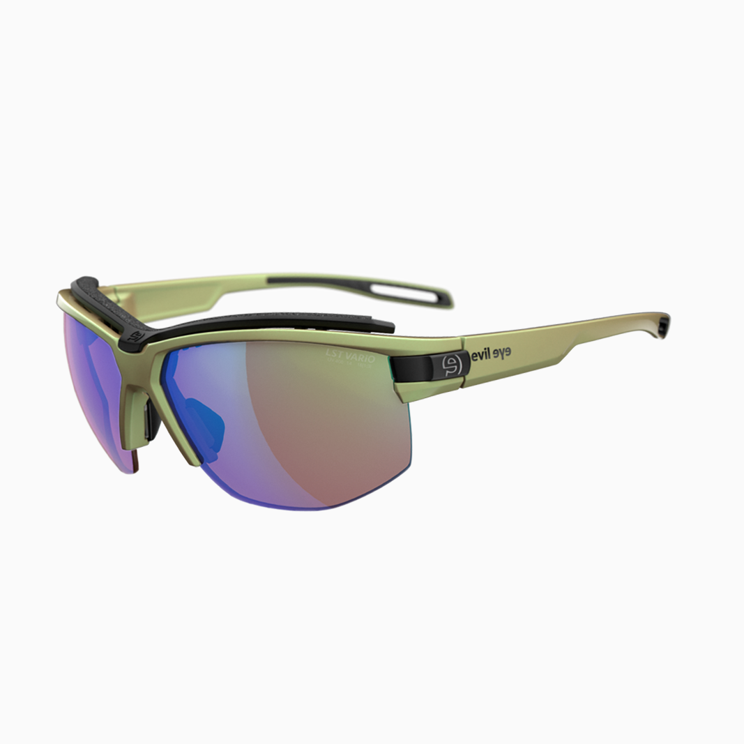evil eye Pathline Pro mit Sehstärke / Dynamic Green Matt - LST Bluelight Vario