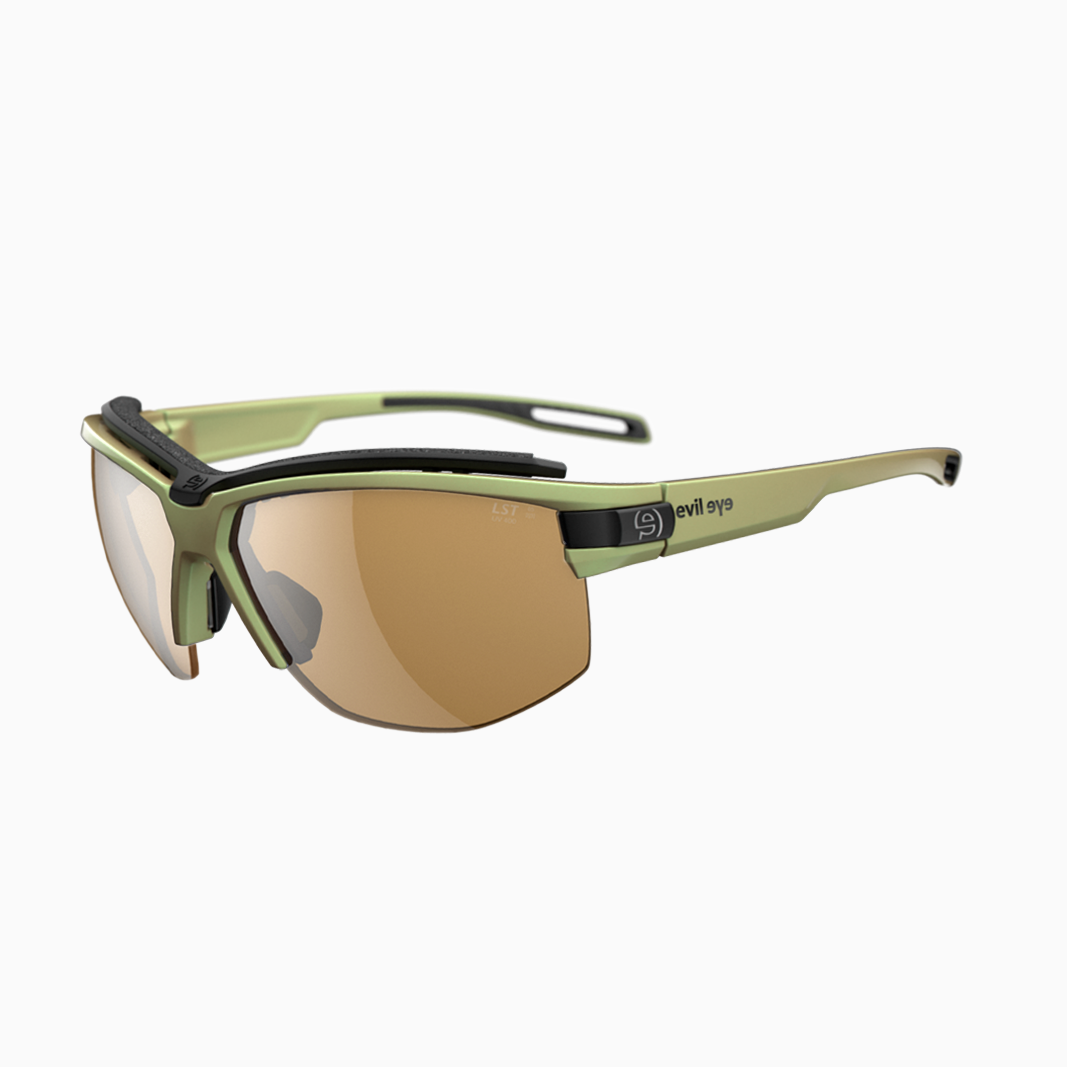 evil eye Pathline Pro mit Sehstärke / Dynamic Green Matt - LST Contrast