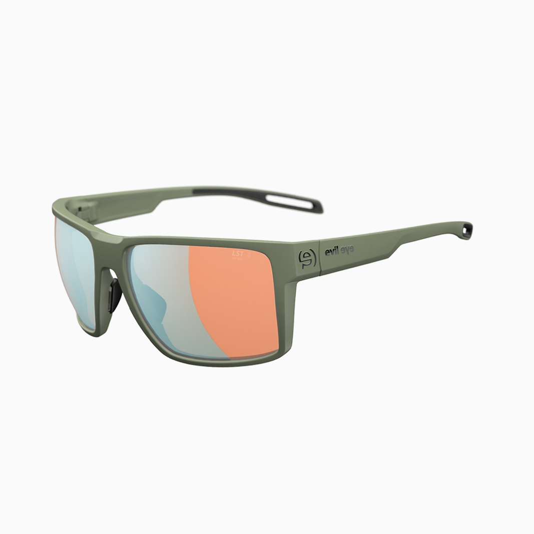 evil eye Seaside mit Sehstärke / Forest Green Matt - LST Bright Blue M