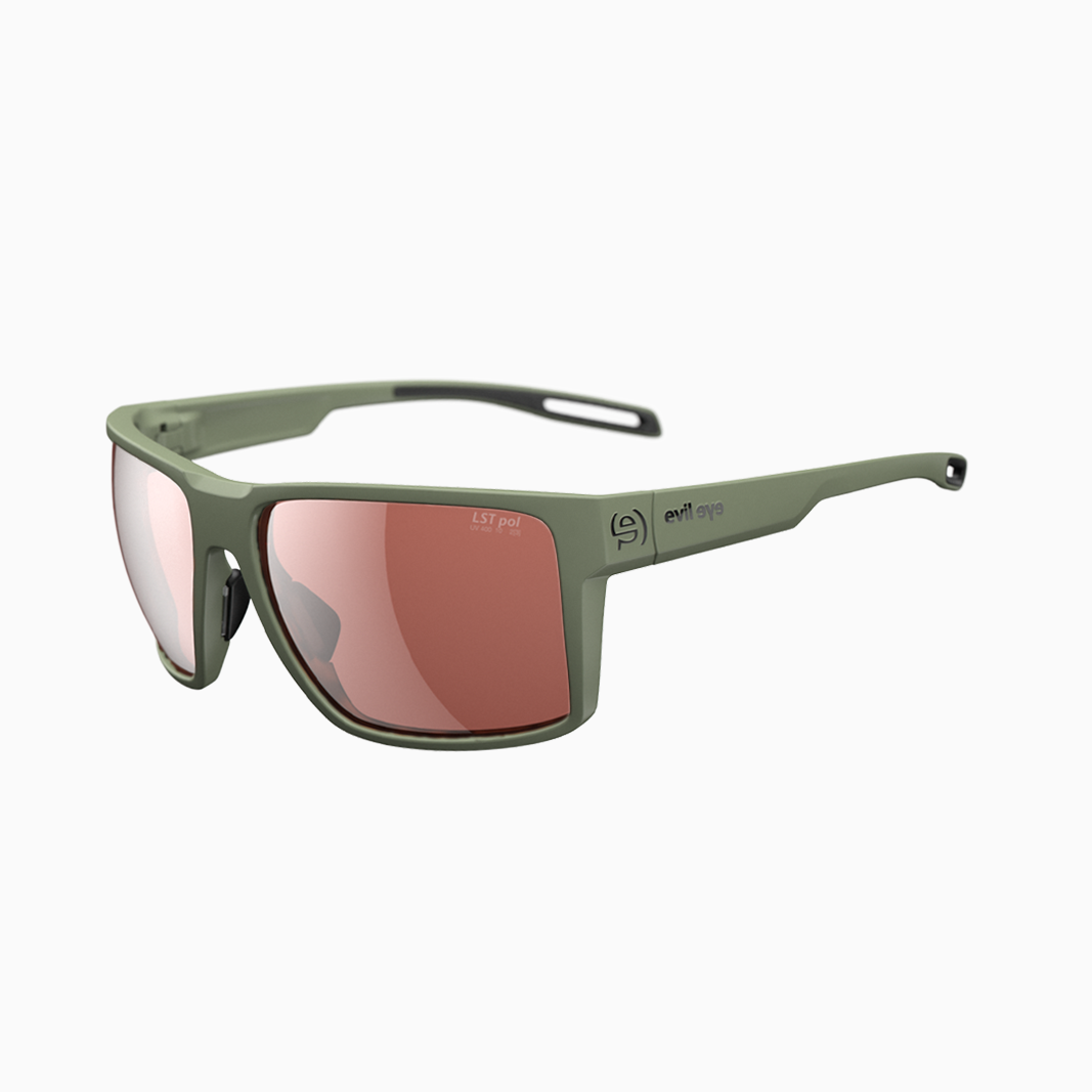 evil eye Seaside mit Sehstärke / Forest Green Matt - LST Polarized