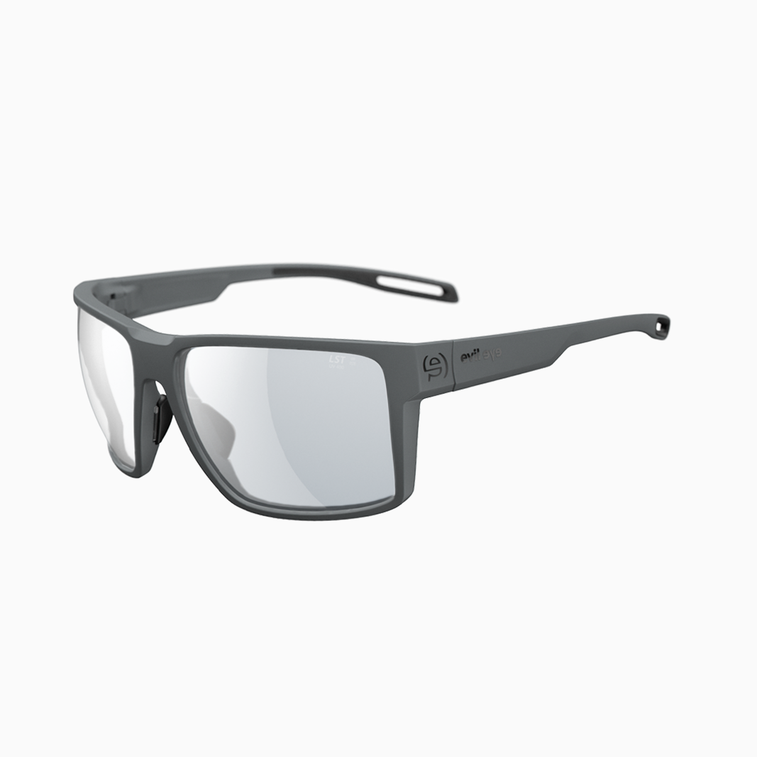 evil eye Seaside mit Sehstärke / Dark Grey Matt - LST Vario Clear Grey