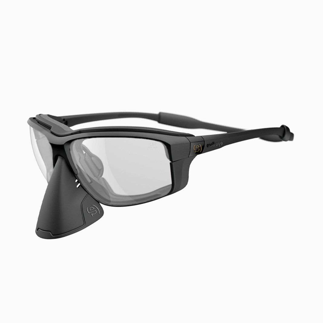 evil eye Elate O Pro mit Sehstärke / Black Matt - Clear