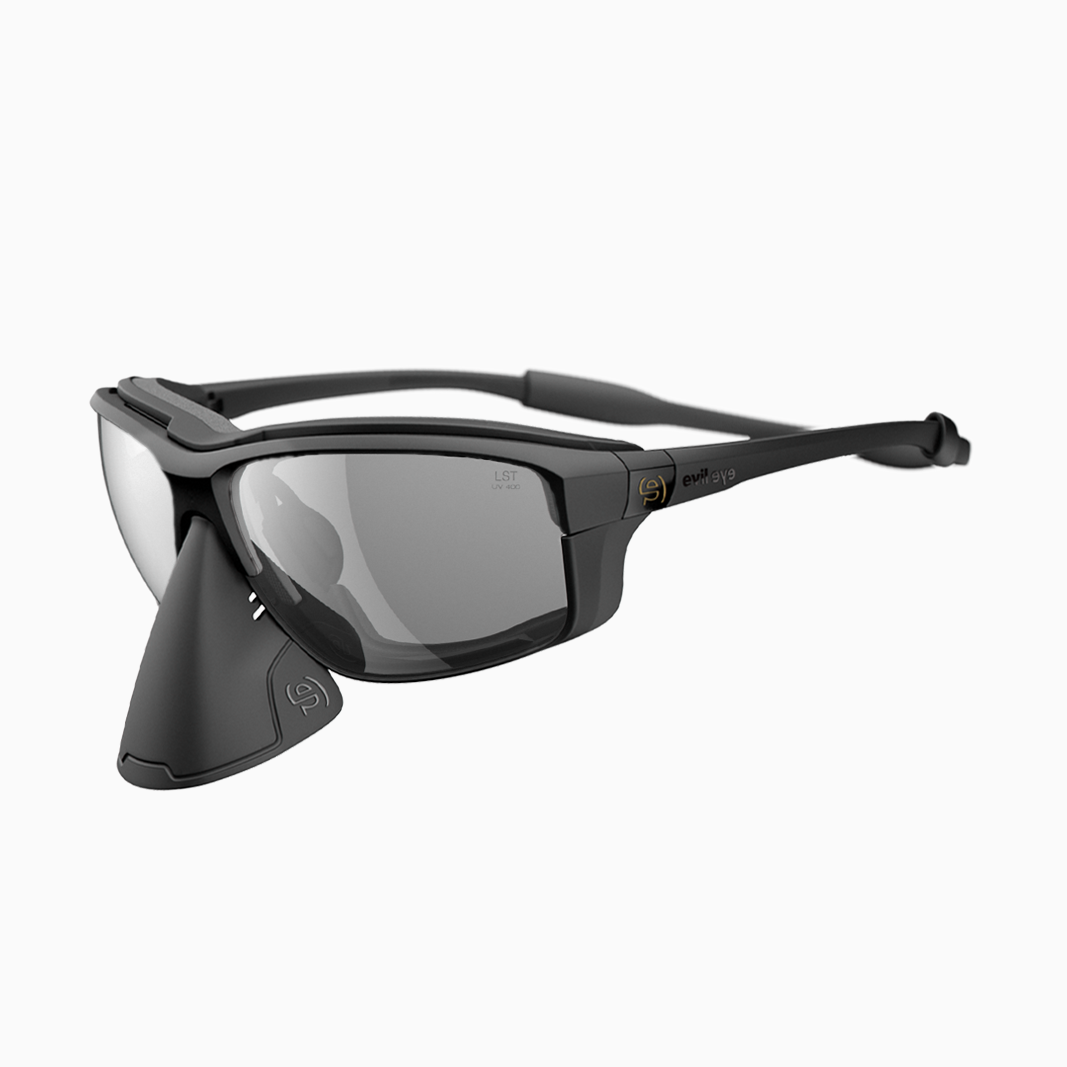 evil eye Elate O Pro mit Sehstärke / Black Matt - LST Grey Silver