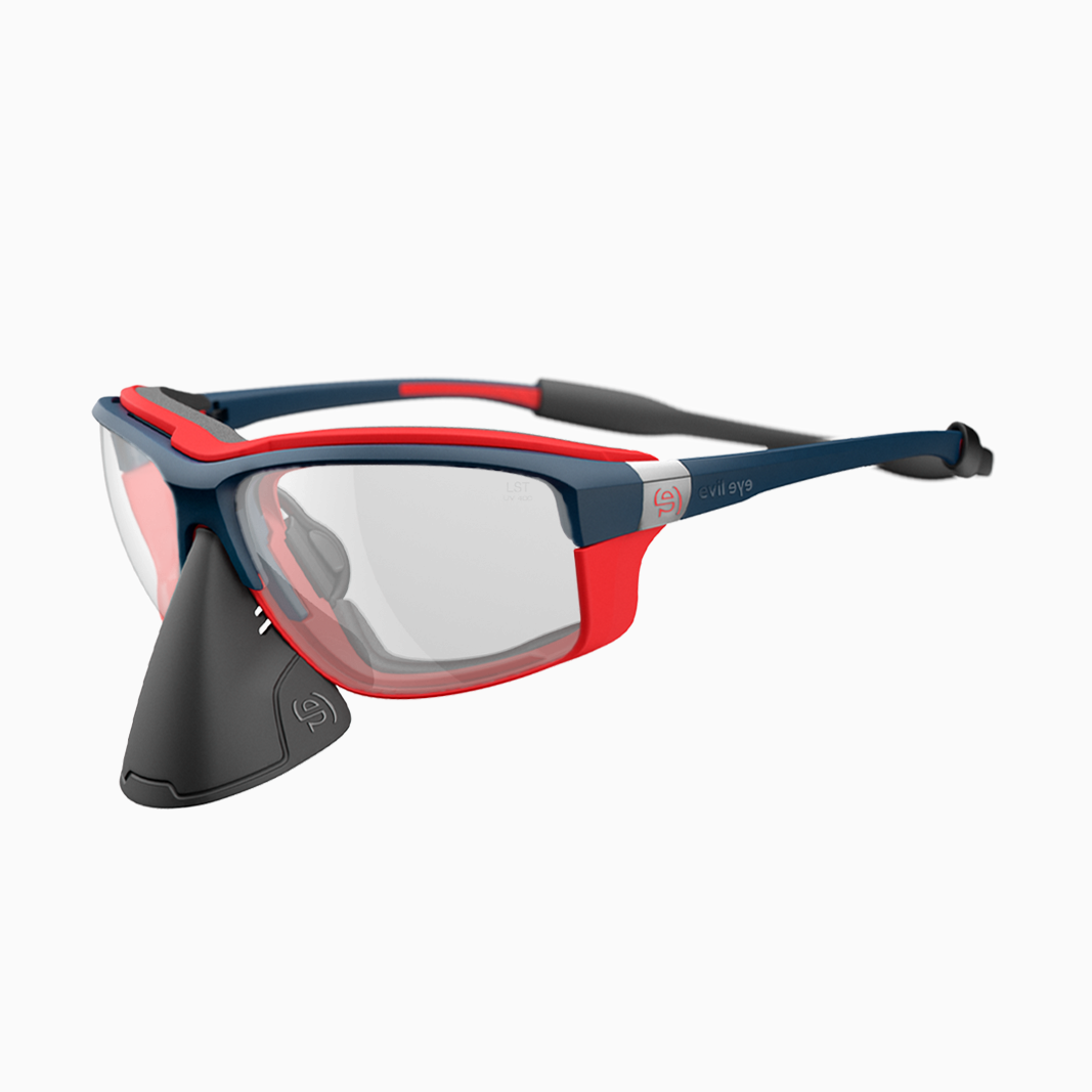 evil eye Elate O Pro mit Sehstaerke / Dark Blue Matt - Clear