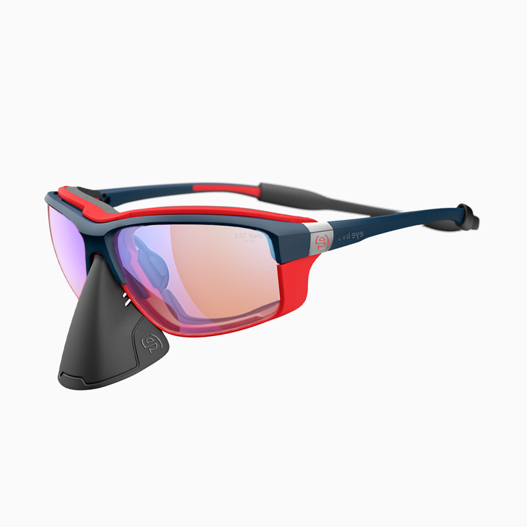 evil eye Elate O Pro mit Sehstaerke / Dark Blue Matt - LST Vario Purple M